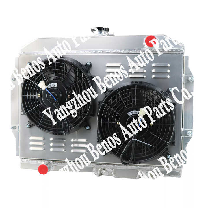3 Row Radiator Shroud Fan for Chevy Nova/PONTIAC VENTURA 4.1 5.0 5.7L 1973 1974