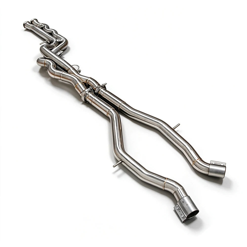 BMW M3 F80 / M4 F82 F83 2014-2020 S55 3.0T Stainless Steel Resonated Equal Length Midpipe