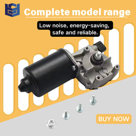 Durable Wiper Motor for Pickup Trucks & Delivery Vans - 68102192AB 80502026 Style Wiper System Motor Kit