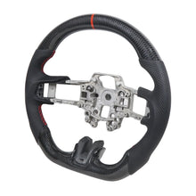 Load image into Gallery viewer, Ford Mustang 2018-2024 GT / GT350 / GT500 Real Carbon Fibre Sport Steering Wheel - Non-Heated