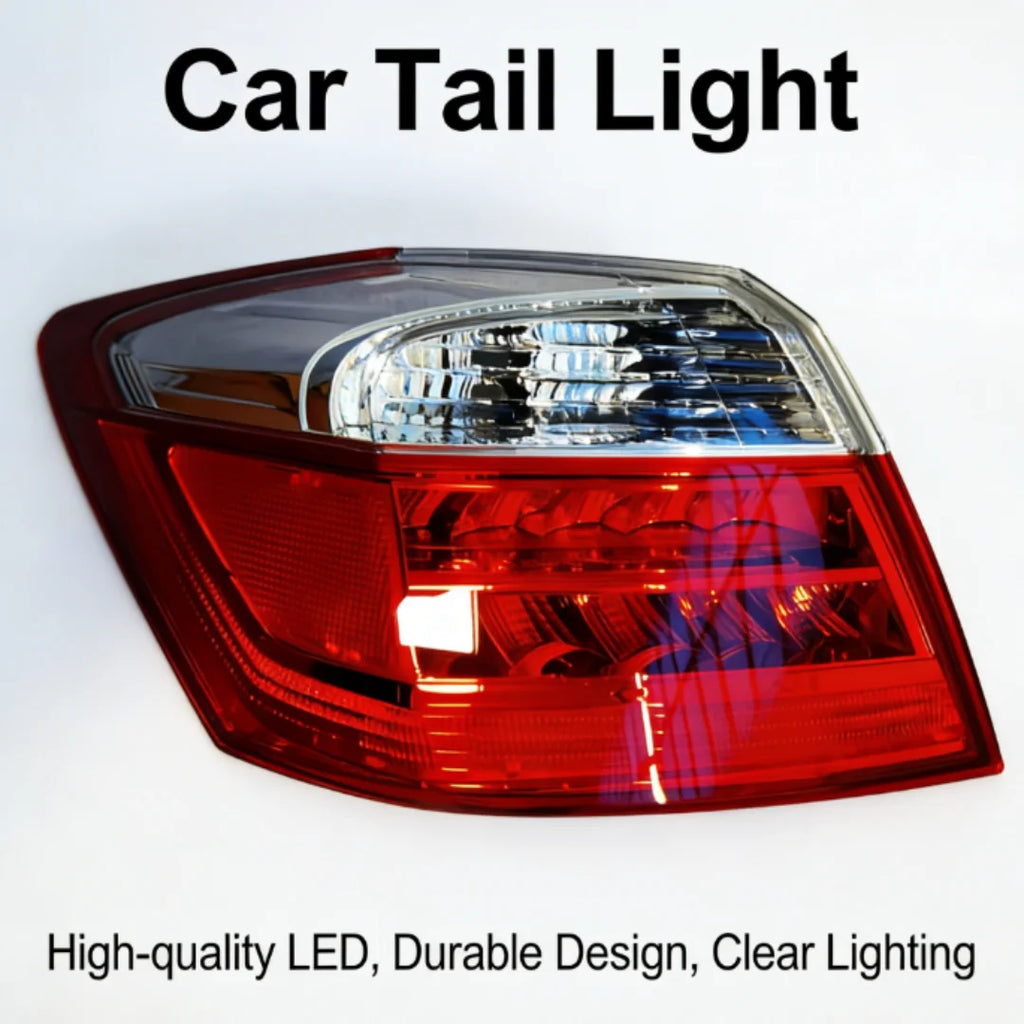 CE Certified Car Taillight LED Fog Light for Toyota Corolla,Red Smoked Clear Lens,Aluminum Housing
