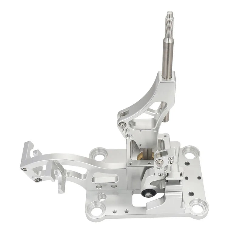 Billet Aluminium RSX-Style Shifter Box for Honda Prelude and Civic F20 H22 H23 H-Series Swap with Linkage and Knob