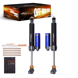 Ford F250 / F350 / F450 / F550 Super Duty X3 Series Remote-Reservoir Front Shocks 0-1.5 Inch Rise 2005-2016