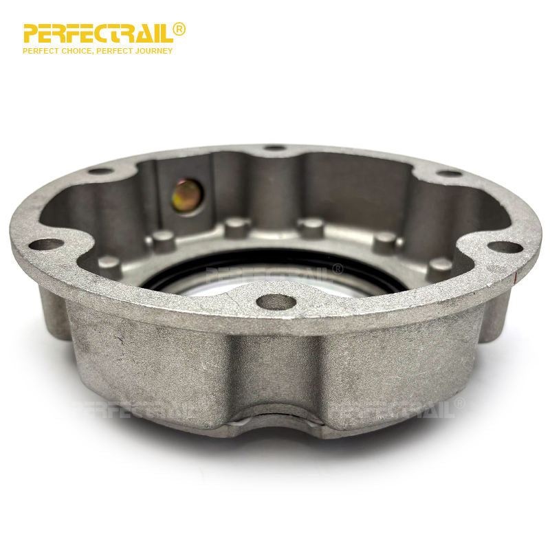 PERFECTRAIL 343-4249 Factory Trailer Parts 6 Hole Aluminum Wheel Hub Center Cap for Trailer Axles