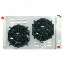 Load image into Gallery viewer, 3-Row Radiator with Shroud Fan for 1970-81 Pontiac Firebird Trans Am V8