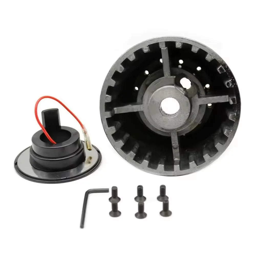 BMW E30 E32 E34 Steel Steering Wheel Boss Kit Hub Adapter