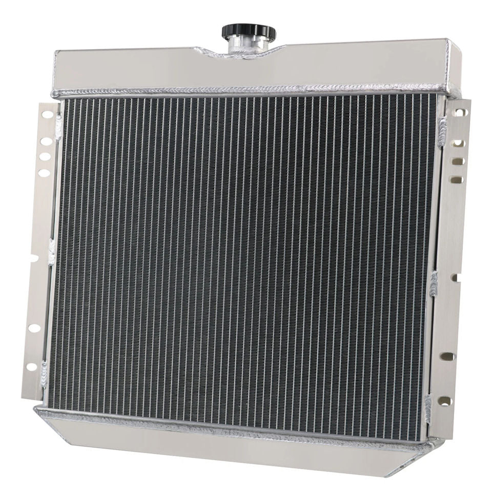 3-Row Aluminum Radiator for 67-69 Ford Mustang and 67-68 Mercury Cougar 4.7 5.0L