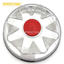 Load image into Gallery viewer, PERFECTRAIL 340-4975 Wholesale Heavy Duty Truck Parts Screw-On Clear Wheel Hub Center Cap for American Truck Trailer