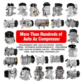 Repuestos Para Autos Parts De Aire 12v Air Conditioning Electric Car AC Compressor for Toyota Vitz Prius Wish Vios Altis Crown