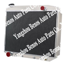 Load image into Gallery viewer, 4 Row Aluminum Radiator for Chevy Truck C/K Series GMC AT/MT 6062 1960-1962