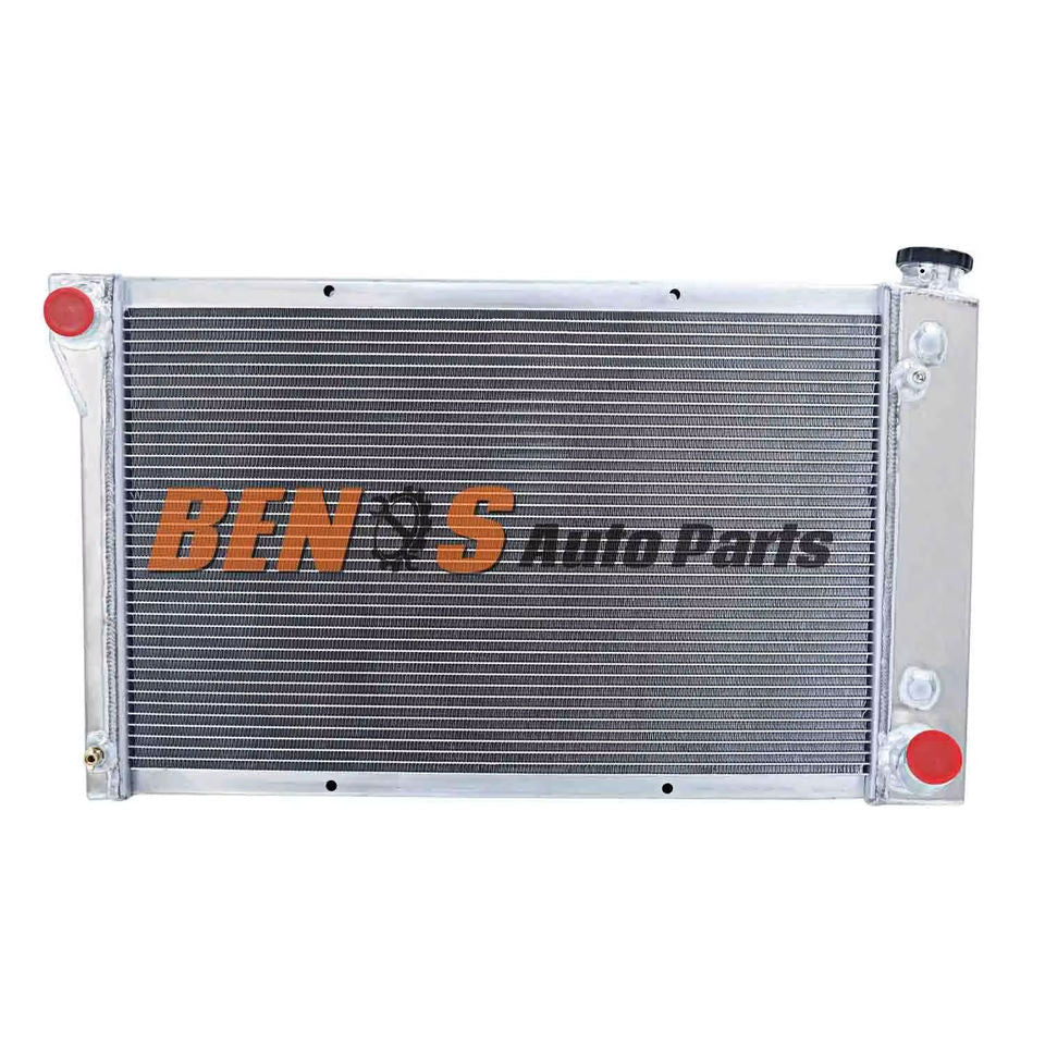 4 Row Aluminum Radiator for 1967-1972 Chevy C/K C10 C20 C30 K10 K20 K30 Pickup