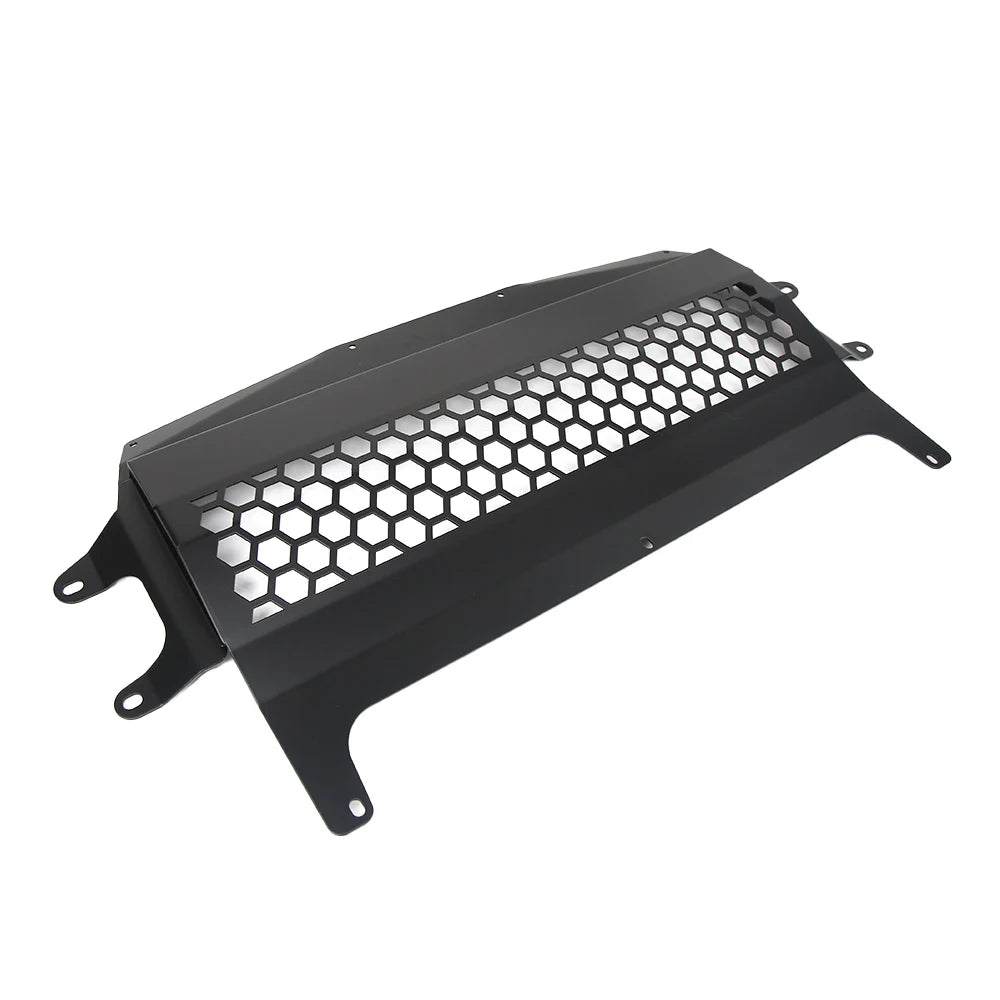 BMW M3 F80 / M4 F82 / F83 2014-2020 Black Oil Cooler Lower Engine Guard Skid Plate - 2mm