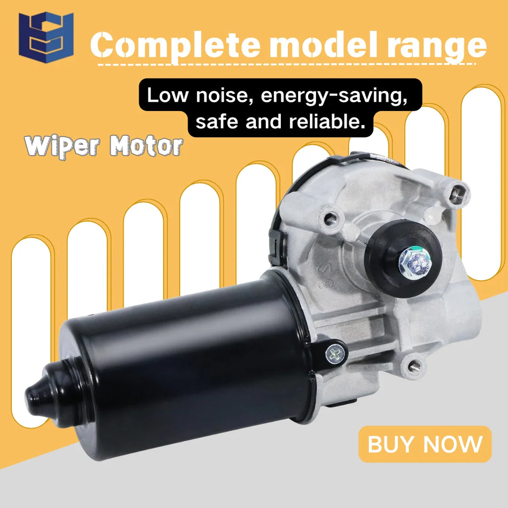 12V Brushless Wiper Motor for NEV EV Hybrid Silent Energy-Saving Direct Replacement OE Interface ADAS CE/FCC