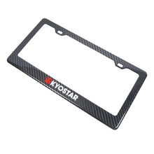 Load image into Gallery viewer, Real Carbon Fibre Black Licence Plate Frame - US Size