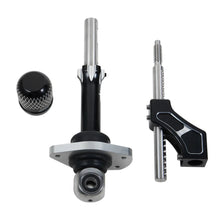 Load image into Gallery viewer, Honda Civic EF EG EK Integra DA DC2 B16 Adjustable Short Throw Racing Shifter Box with Knob - Black Aluminium