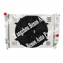 Load image into Gallery viewer, Autoparts 4 Row Radiator for Chevy Corvette SSR 6.0L 6.2L 2005-13 Double Oil Cooler