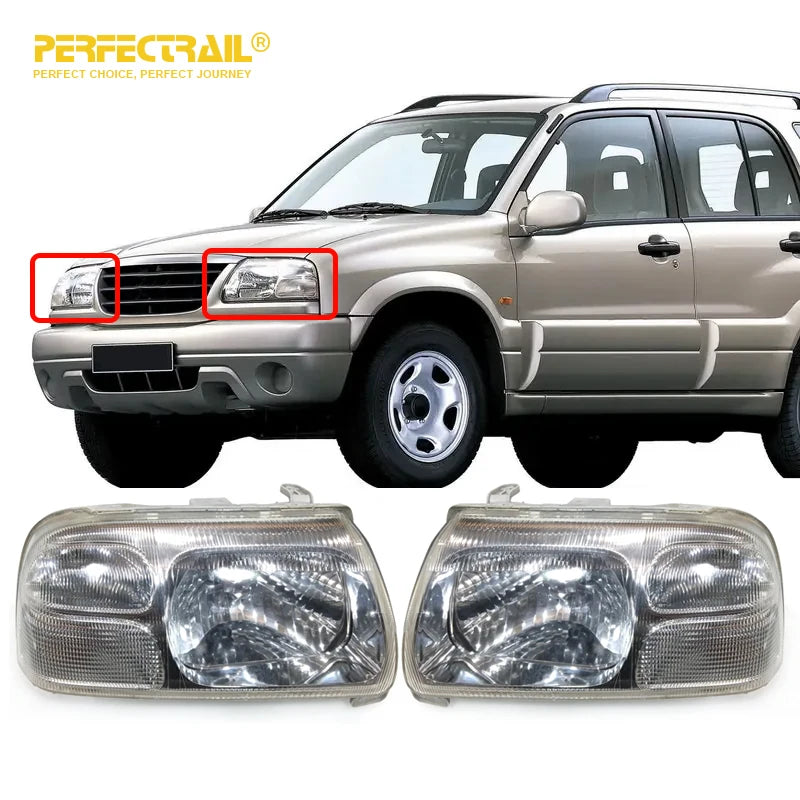 PERFECTRAIL 35320-65D30 35120-65D30 Factory Car Parts Front Left Right Head Lamp Headlight for Suzuki Grand Vitara 1998-2003