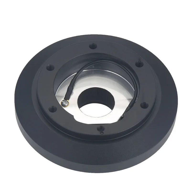 Audi A3 A4 A6 A8 TT / VW Rabbit Beetle Black Aluminium Steering Wheel Hub Adapter Boss Kit