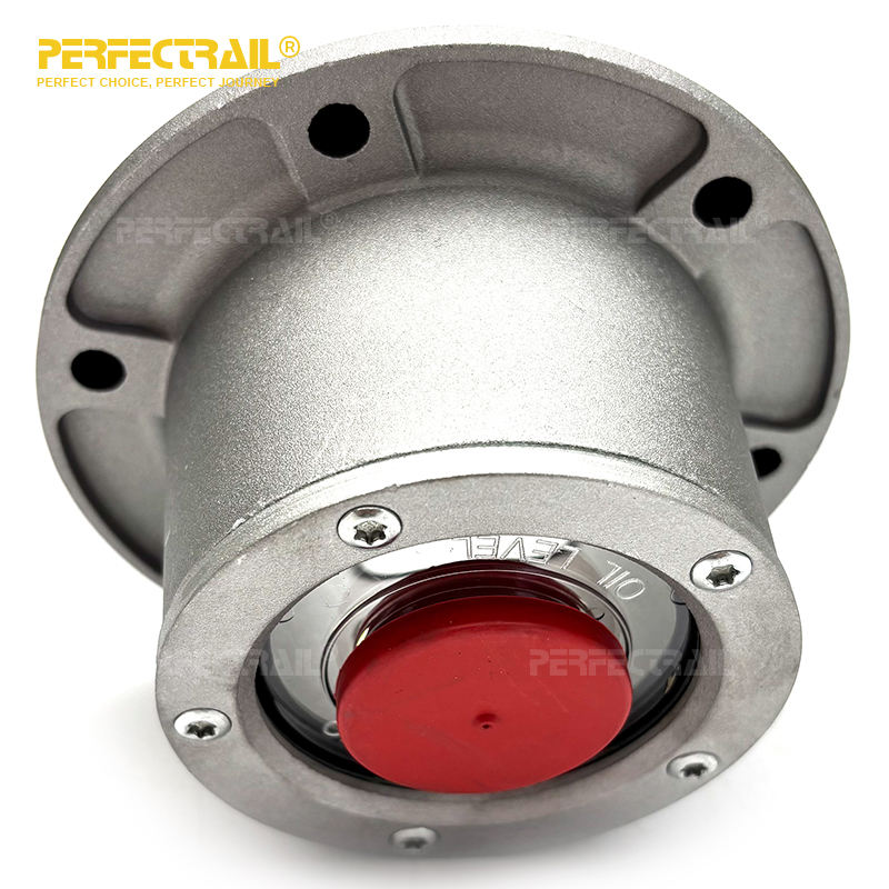PERFECTRAIL 343-4024 Manufacturer Trailer Parts 6 Hole Aluminum Wheel Hub Center Cap for Freightliner for Volvo for Kenworth