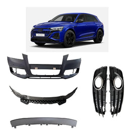 Audi A3 8P 2008–2012 S-Line Style Front Bumper Kit with Lower Grille and Fog Lamp Covers 8P0807105M