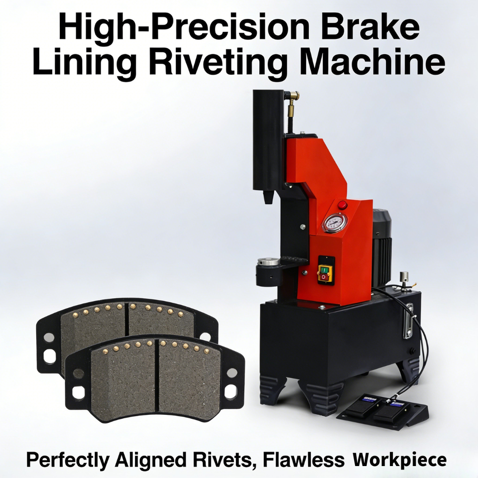 Horizontal Brake Shoe Rivet Machine Strong Riveting Force Safe Operation for Brake Pad Production Wholesale Support