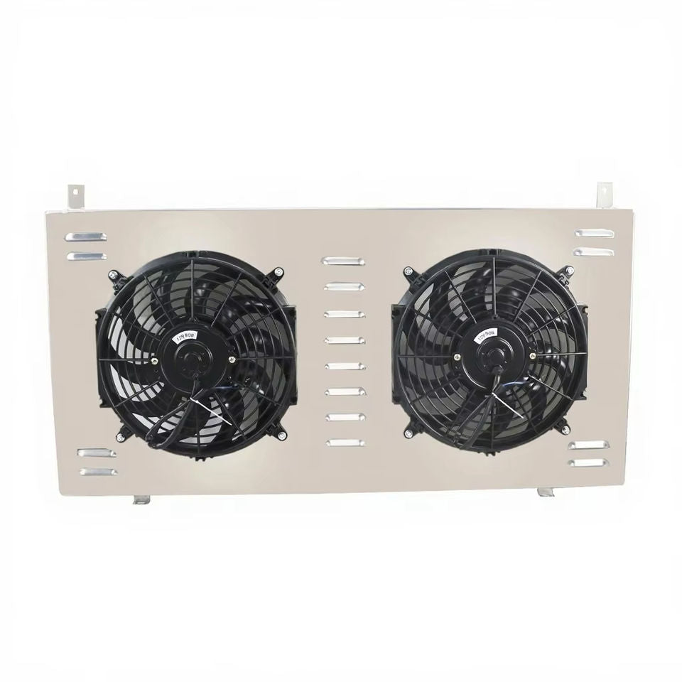 Aluminium Shroud Fan and Relay for Nissan Patrol GU Y61/TD42 3.0L 4.2L Diesel MT