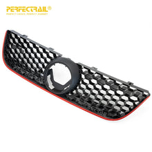 Load image into Gallery viewer, PERFECTRAIL 6Q0 853 651G Factory Auto Body Parts Black Centre Front Radiator Grille for VW POLO IV 9N_ 9A_ 2001-2008