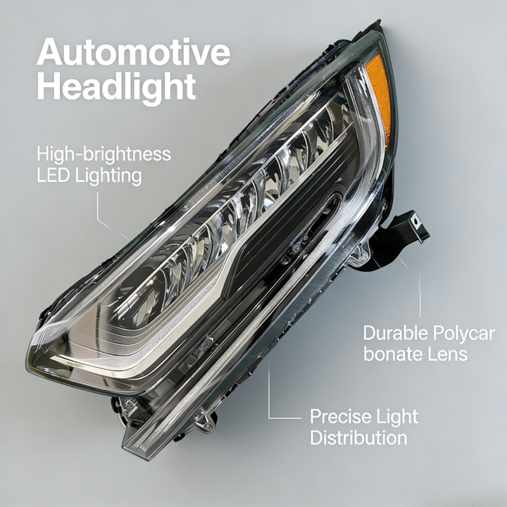Super Bright LED Fog Light for Toyota Corolla,Smoke Lens&Aluminum Housing,Natural White Light for Rear Safe Driving at Night