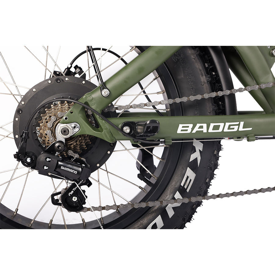Fat Tyre Electric Bike High Face 20" Electric Mountain Bike | 48V eBike