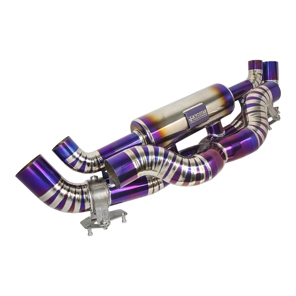 Porsche 911 992 Carrera / Targa 4 / S / 4S 2020+ 3.0TT Titanium Valved Catback Exhaust System