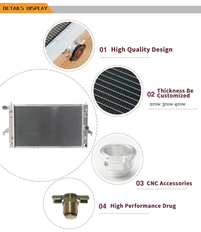 Aluminum Radiator for Exclusive Custom-made Radiator