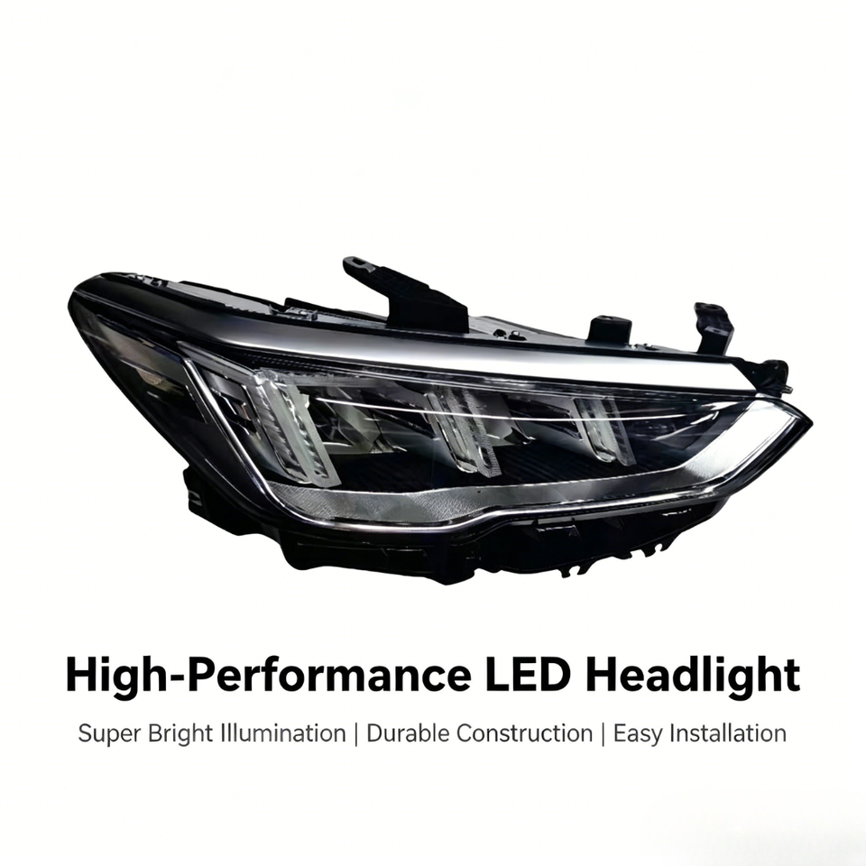 Custom LED Light Source for Toyota Corolla Quattro,Clear Lens Plastic Housing,Natural White Light Perfect for Rear Fog Scenes
