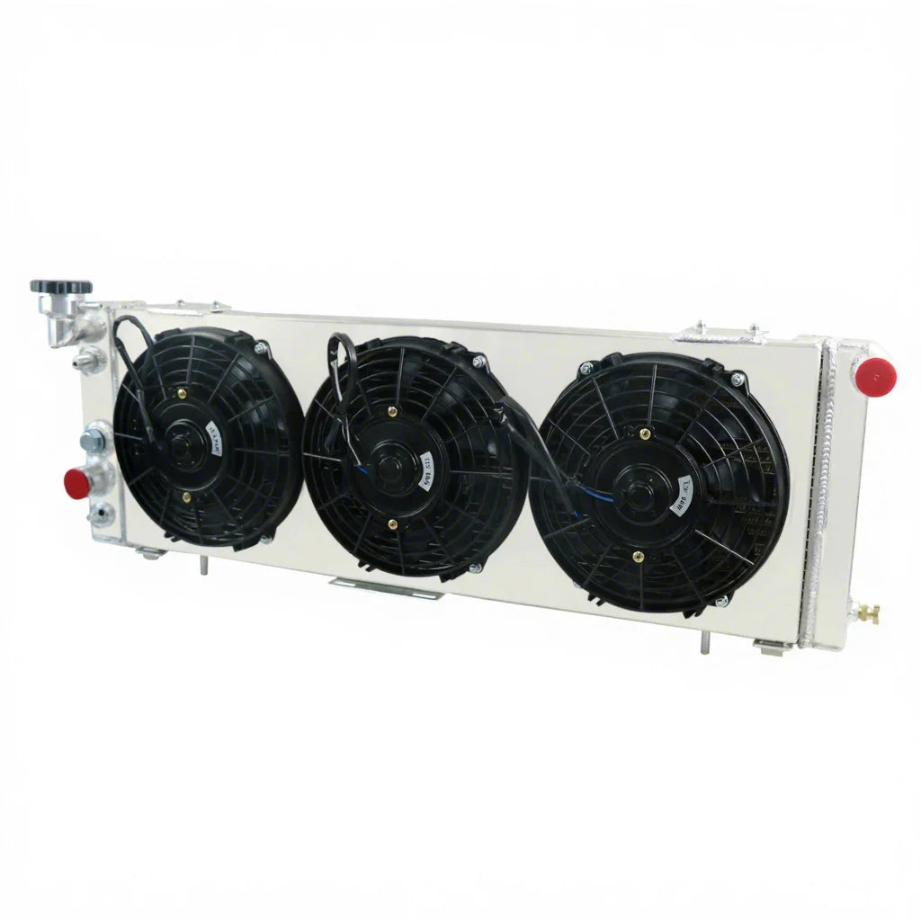 Aluminum Radiator Shroud Fans for Jeep Cherokee XJ/Comanche 2.5L 4.0L 1984-2001