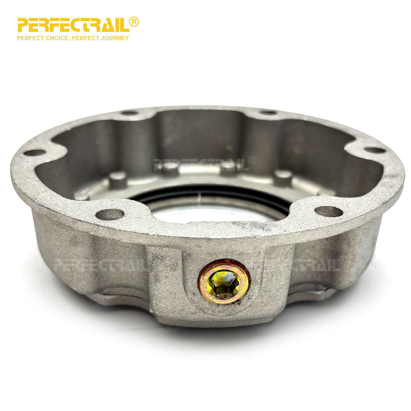 PERFECTRAIL 343-4249 Factory Trailer Parts 6 Hole Aluminum Wheel Hub Center Cap for Trailer Axles