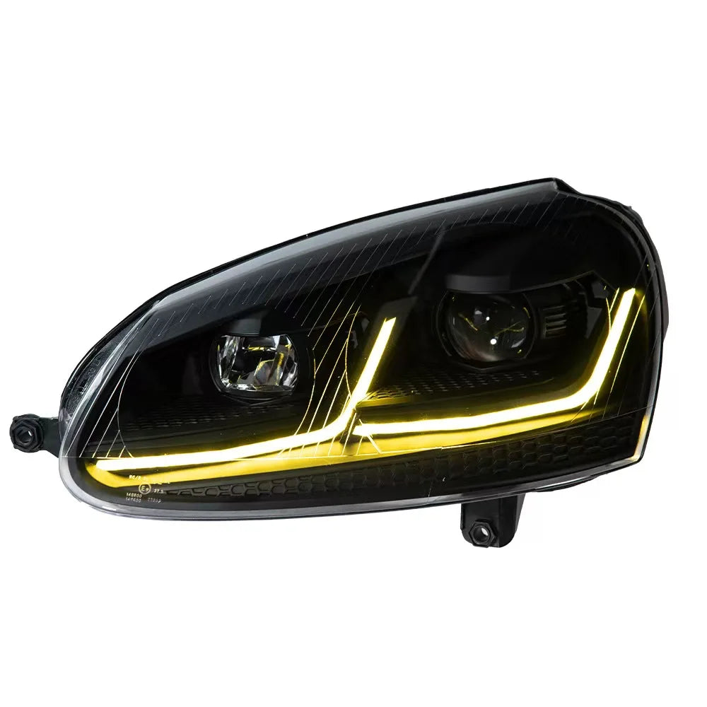 VW Golf V / Jetta III 2003–2010 LED Headlight with DRL 1K6941005S / 1K6941005P