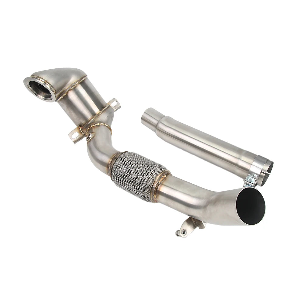 VW Golf GTI MK7 MK7.5 / Audi A3 8V / Jetta GLI EA888.3 1.8T 2.0T 4 inch Catless Cast Downpipe with Hardware