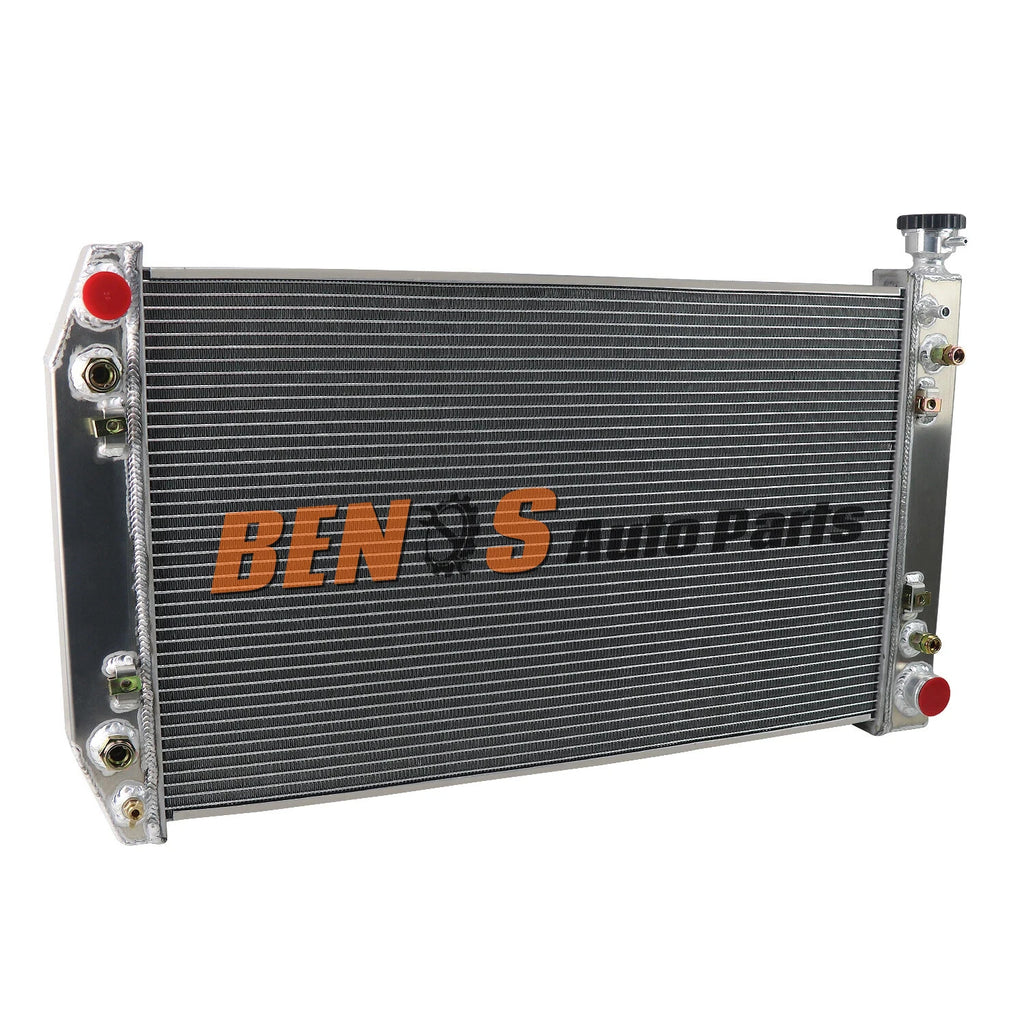 BENOS Radiator for 1988-1997 Chevy GMC Truck C/K 1500 2500 3500 5.0 5.7 3-Row Radiator