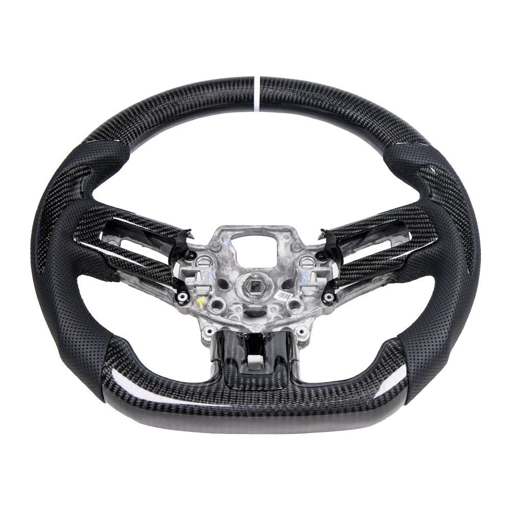 Ford Mustang 2015-2017 EcoBoost / GT / GT350 / GT350R 2.3L / 5.0L Carbon Fibre Sport Steering Wheel