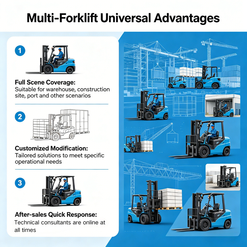 Durable 2.0-3.5Ton LPG Forklift, Smooth Lifting & Stable Operation, Ideal for Warehouse & Outdoor Cargo Handling