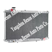Load image into Gallery viewer, 4-Row Aluminum Radiator for Toyota Aristo JZS161 2JZ-GTE Lexus GS300 GS400