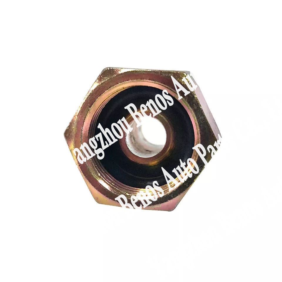 Steel Transmission Oil Cooler Connector 5/8-18UNF Female 1/2-20UNF Male