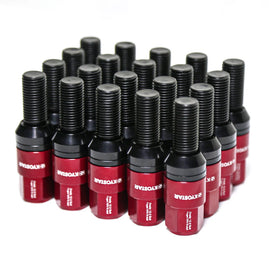 BMW 1992-2022 M14 x 1.25 Chrome Aluminium Alloy Closed-End Conical Seat Lug Bolts - 20 Piece Set