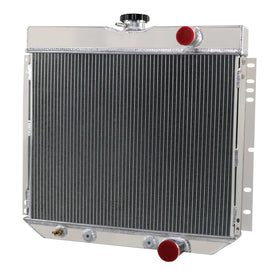 4 Row Aluminum Radiator for Ford Mustang Fairlane Falcon Mercury Cougar 1967-70 68