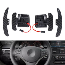 Load image into Gallery viewer, BMW 1 Series / 3 Series E81 E82 E87 E88 E90 E92 E93, 1M &amp; M3 2007-2013 Carbon Fibre Magnetic Paddle Shifters