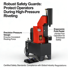 Load image into Gallery viewer, Horizontal Brake Shoe Rivet Machine Strong Riveting Force Safe Operation for Brake Pad Production Wholesale Support
