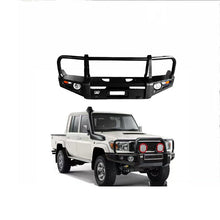 Load image into Gallery viewer, BFR-TYT-017 2019+ Toyota Land Cruiser 76/79 Winch-mount bull bar Front Bumper