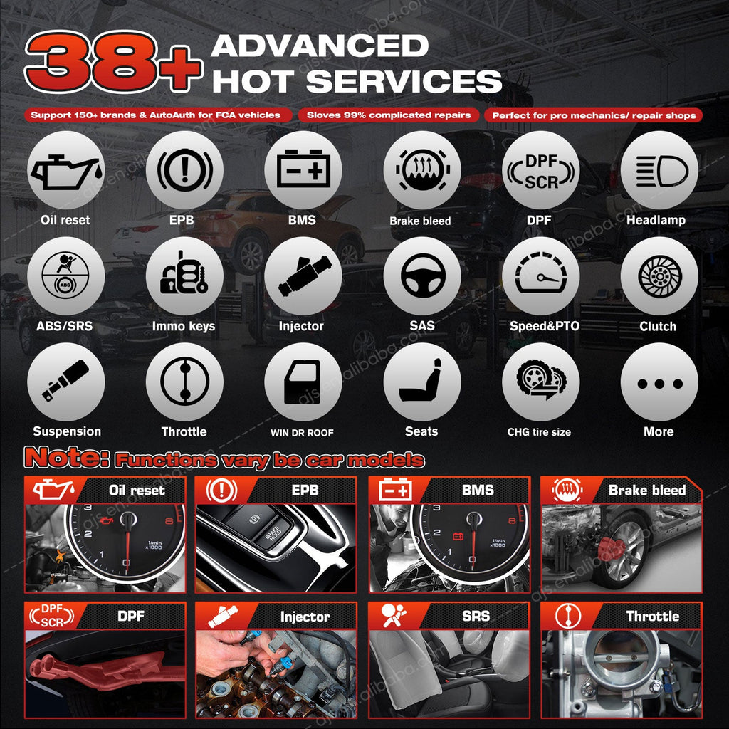 Autel MaxiCom MK808BT Pro Bidirectional Control Automotive OBD2 Scanner Diagnostic Tool Upgraded of Altar MK808S MK808BT MX808S