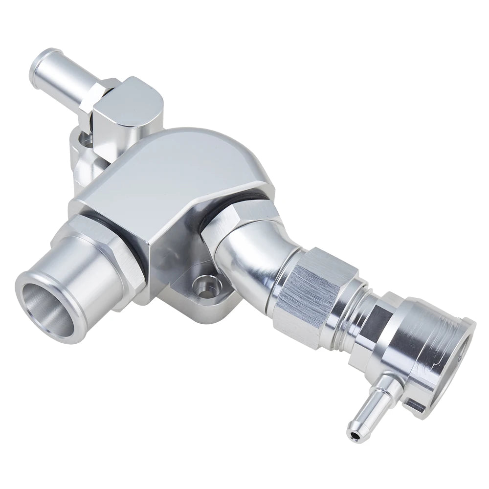 Honda Acura RSX Civic Si K20 K24A1 Upper Coolant Housing with Built-In Filler Neck and Thermostat - Aluminium