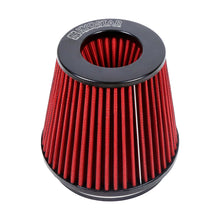 Load image into Gallery viewer, Universal 6 inch High Flow Cone Air Filter - Red or Black, 178mm