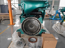 Load image into Gallery viewer, Sinotruck Marine Assembled New WD615 Series 350HP 2000rpm Marine diesel Engine with Marine Gearbox for Boat